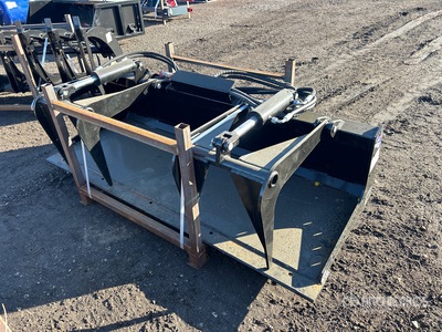 2025 GIYI GY-PG72 72 in Skid Steer Grapple Bucket (Unused)