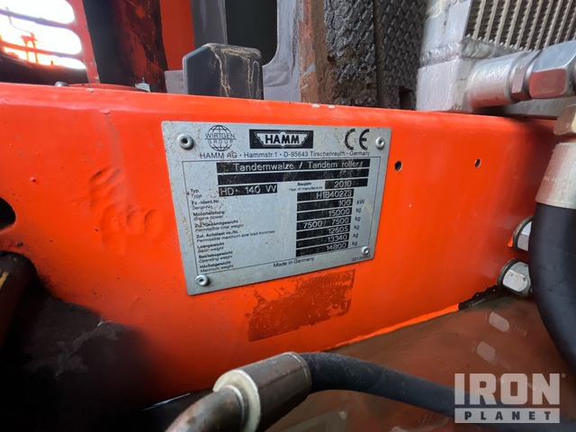 COMPACTADOR 2010 HAMM HD140VV