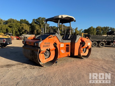 2010 Hamm HD140VV Double Drum Roller