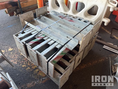 Quantity of 1100 mm Crash Barrier Post