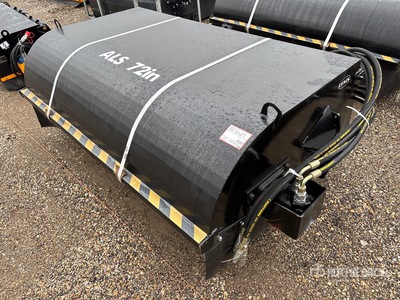 2025 LYALS ALSSAS72 72 in Skid Steer Sweeper (Unused)