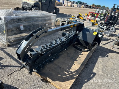 2025 LYALS ALSST Skid Steer Trencher (Unused)