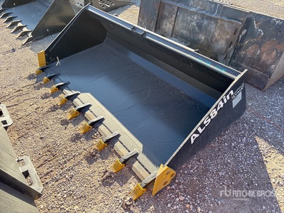 2025 LYALS ALSSB 84 in General Purpose Skid Steer Bucket (Unused)