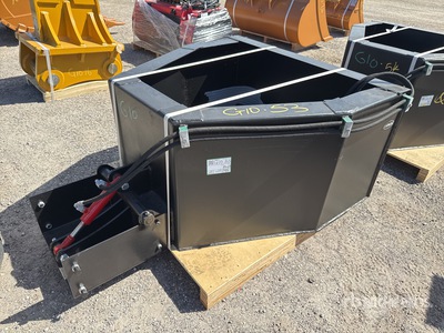 2025 LYALS ALSSCD Concrete Placement Skid Steer Bucket (Unused)