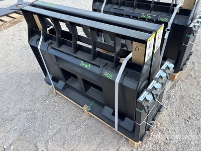 Quantity of (2) 2025 LYALS ALSF1 2 48 in Skid Steer Forks (Unused)