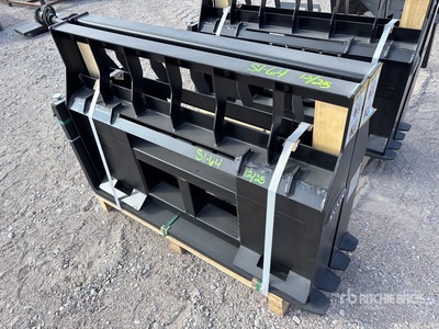 Quantity of (2) 2025 LYALS ALSF1 2 48 in Skid Steer Forks (Unused)