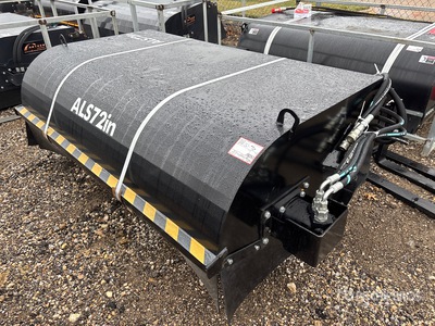 2025 LYALS ALSSAS72 72 in Skid Steer Sweeper (Unused)