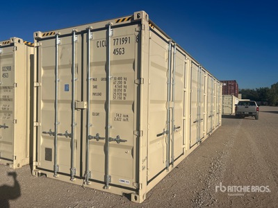2025 40 ft High Cube Multi-Door Storage Container