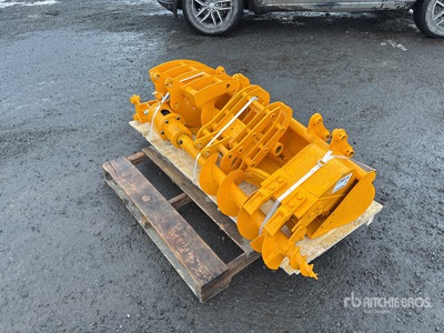 Quantity of (8) 2025 GIYI VCA-8 Mini Excavator Attachment (Unused)