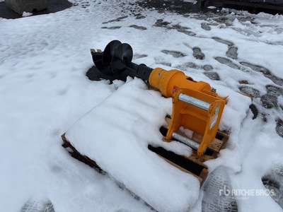 2025 GIYI 16 in Excavator Auger - Fits Cat 305 (Unused)