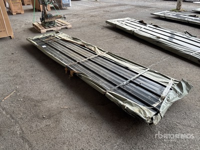 Quantity of (50) 2025 SKLP SKH50 12 ft Galvalume Steel Siding Roofing Sheets (Unused)