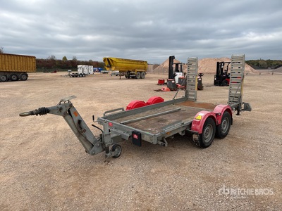 Hubiere H212l14CF T/A Remorque Remolque Portamaquinaria