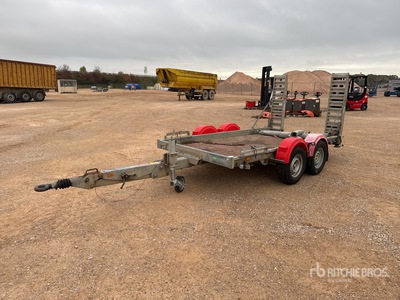 Hubiere H212l14CF T/A Remorque Remolque Portamaquinaria