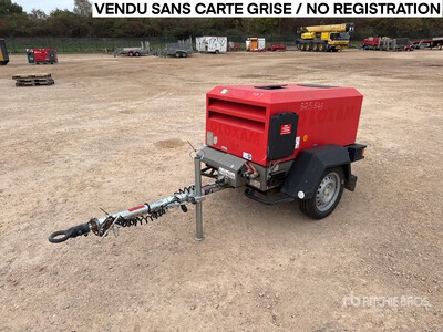 2018 Doosan 7/20 Mobile Compresseur A Air Air Compressor