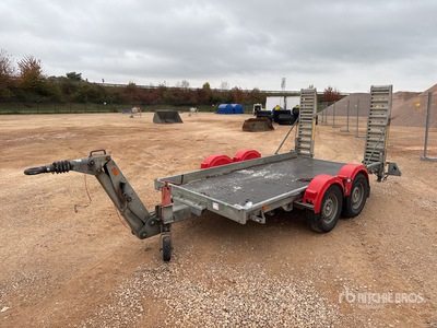 2013 Hubiere H212l14CF T/A Remorque Remolque Portamaquinaria