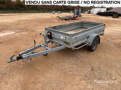 Hubiere CNT1205 S/A Remorque Remorque pour équipement