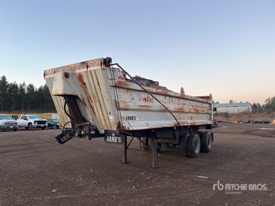 1997 Arnes 24 ft T/A End Dump Trailer