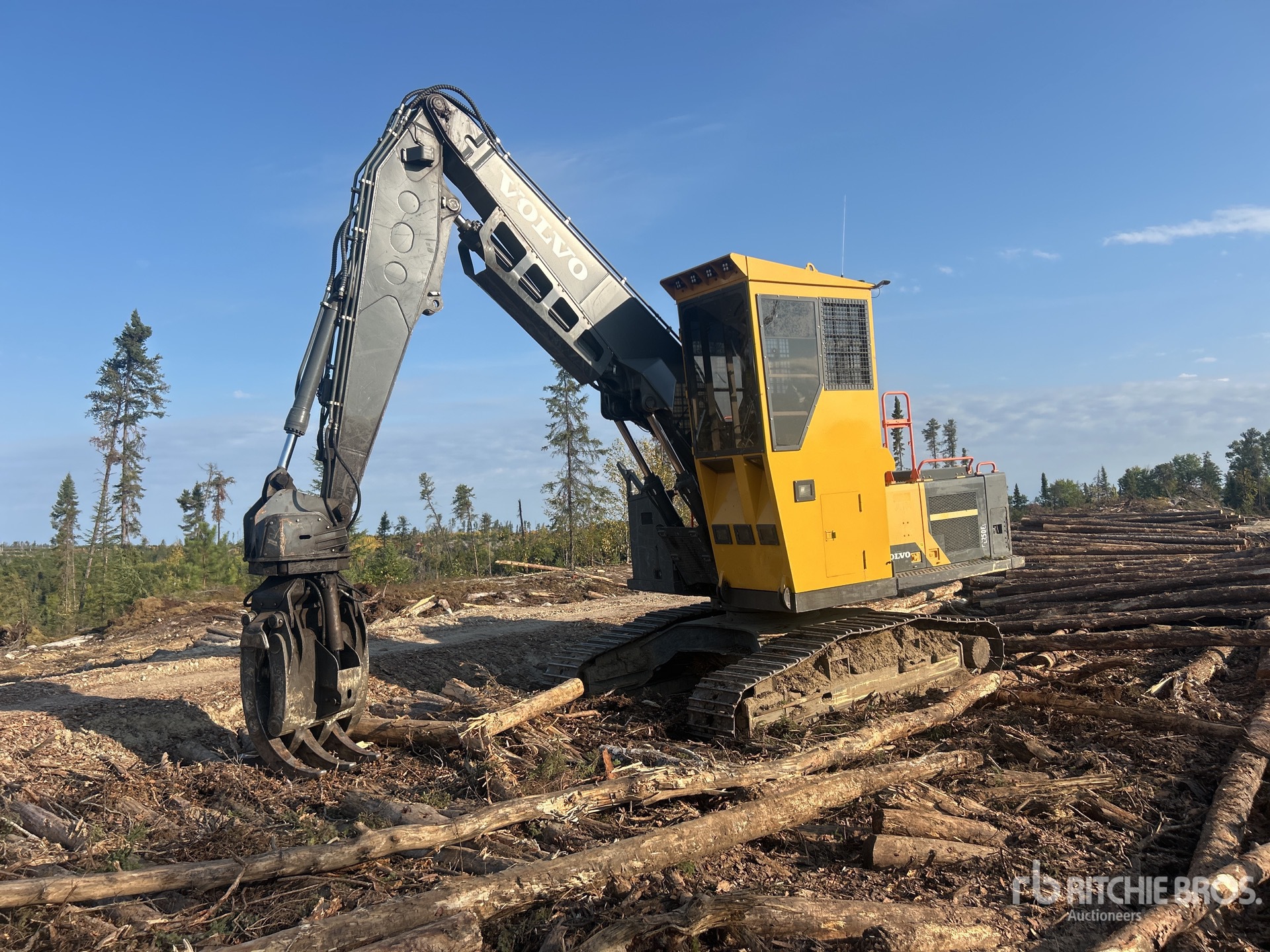 2018 Volvo EC250EL Forstkran