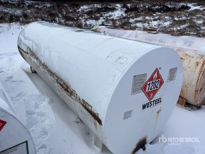 2011 Westeel 4546 L Steel Diesel Fuel Tank