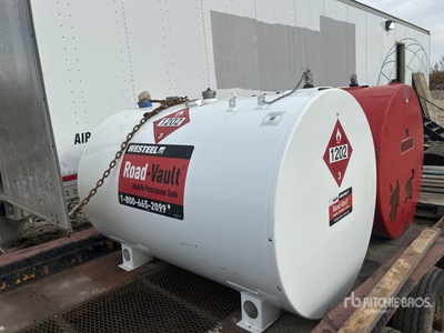 2019 Westeel ROAD VAULT 2222 L Portable Steel Diesel Fuel Tank