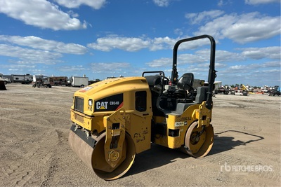 2018 Cat CB34B Double Drum Roller