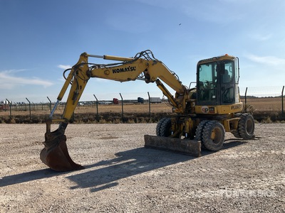 2007 Komatsu PW98MR6 Escavatore gommato