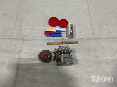 (11) Electrical Plug Connectors, (2) Connector Receptacles & Assorted Items