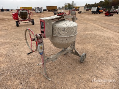 Electric Betonniere Portable Concrete Mixer