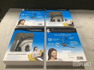 (72) Plantronics M214C/R Cordless Phone Headsets