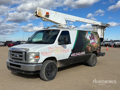 2008 Ford E-350 Van Mounted Aerial Lift