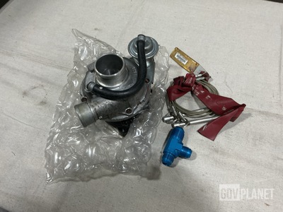 (1) Turbosupercharger, (8) Warning Streamer Pins & Assorted Items