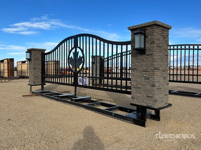 Bulldog Industries 20 ft Bi-Parting Driveway Gate (Unused)