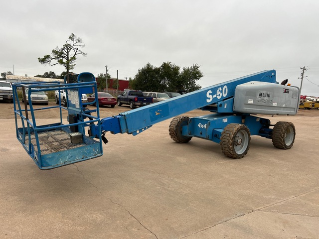 2007 Genie S-60 4WD Diesel Telescopic Boom Lift 2007 Genie S-60 4WD Diesel Telescopic Boom Lift
