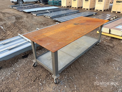 7 ft Steel Banco de trabajo