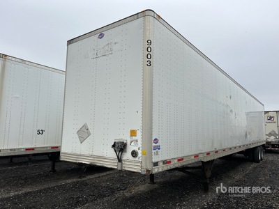 2012 Utility VS2DX 53 ft x 102 in T/A Van Trailer