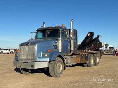 2008 PM 12 5400 lb Knuckle Boom on 2006 Western Star 4900SA 6x4 Boom Truck