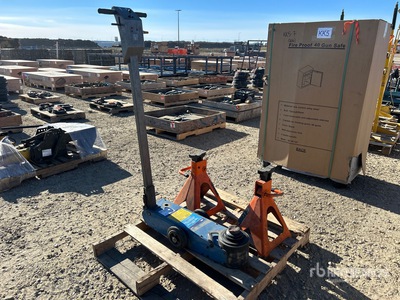 Air/Hydraulic Under Axle Wagenheber
