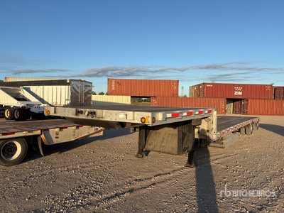 2014 Doonan 48ft 48 ft T/A Spread Axle Single Drop Przyczepa z pokładem schodkowym