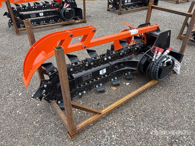 2025 GIYI GY-X39F 36 in Mini Skid Steer Trencher (Unused)