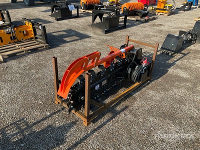 2025 GIYI GY-X39F Mini Skid Steer Trencher (Unused)