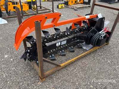 2025 GIYI GY-X39F 36 in Mini Skid Steer Trencher (Unused)
