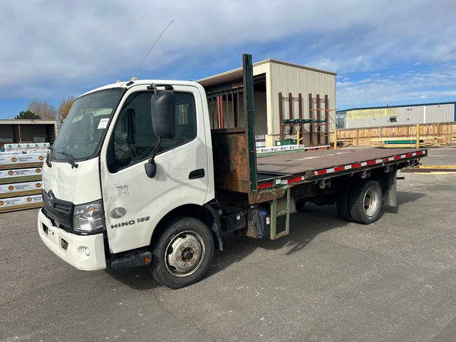 2015 Hino 195 4x2 Flatbed Dump Truck 2015 Hino 195 4x2 Flatbed Dump Truck