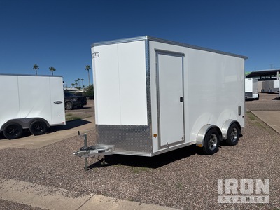 2024 Alcom 14 ft T/A ユーティリティトレーラー (Unused)