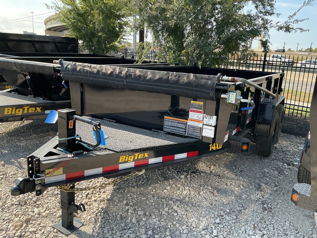 2025 Big Tex 14 ft T/A Dump Utility Trailer