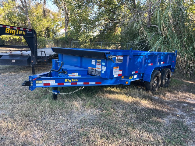 2024 Big Tex 14LP-14BL6SIRPD 14 ft T/A Dump Utility Trailer (Unused)