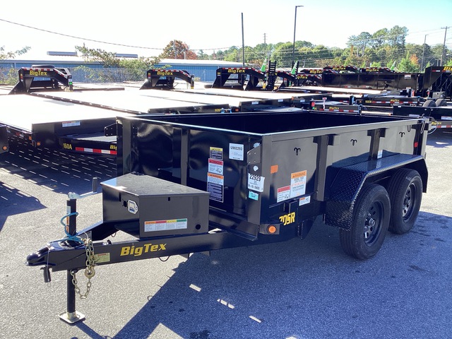 2024 Big Tex 10 ft 4 in T/A Dump Utility Trailer (Unused)