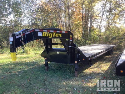 2024 Big Tex 40 ft T/A Gooseneck مقطورة مسطحة