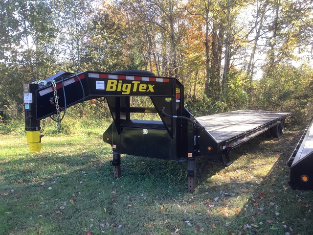 2024 Big Tex 40 ft T/A Gooseneck Flatbed Trailer