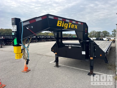 2024 Big Tex 40 ft T/A Gooseneck مقطورة مسطحة (Unused)