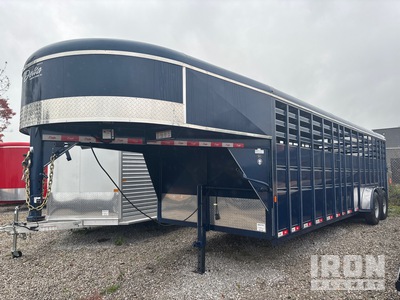 2024 Delta 24 ft T/A Viehtransportanhänger